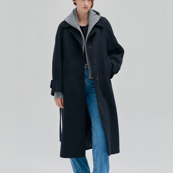 Nilby P Coat / Cashmere Wool Korean Made Coat - Picture 4 of 4